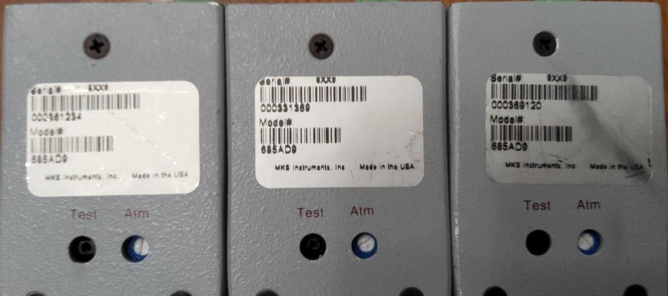 MKS 685AD9 Convection Gauge