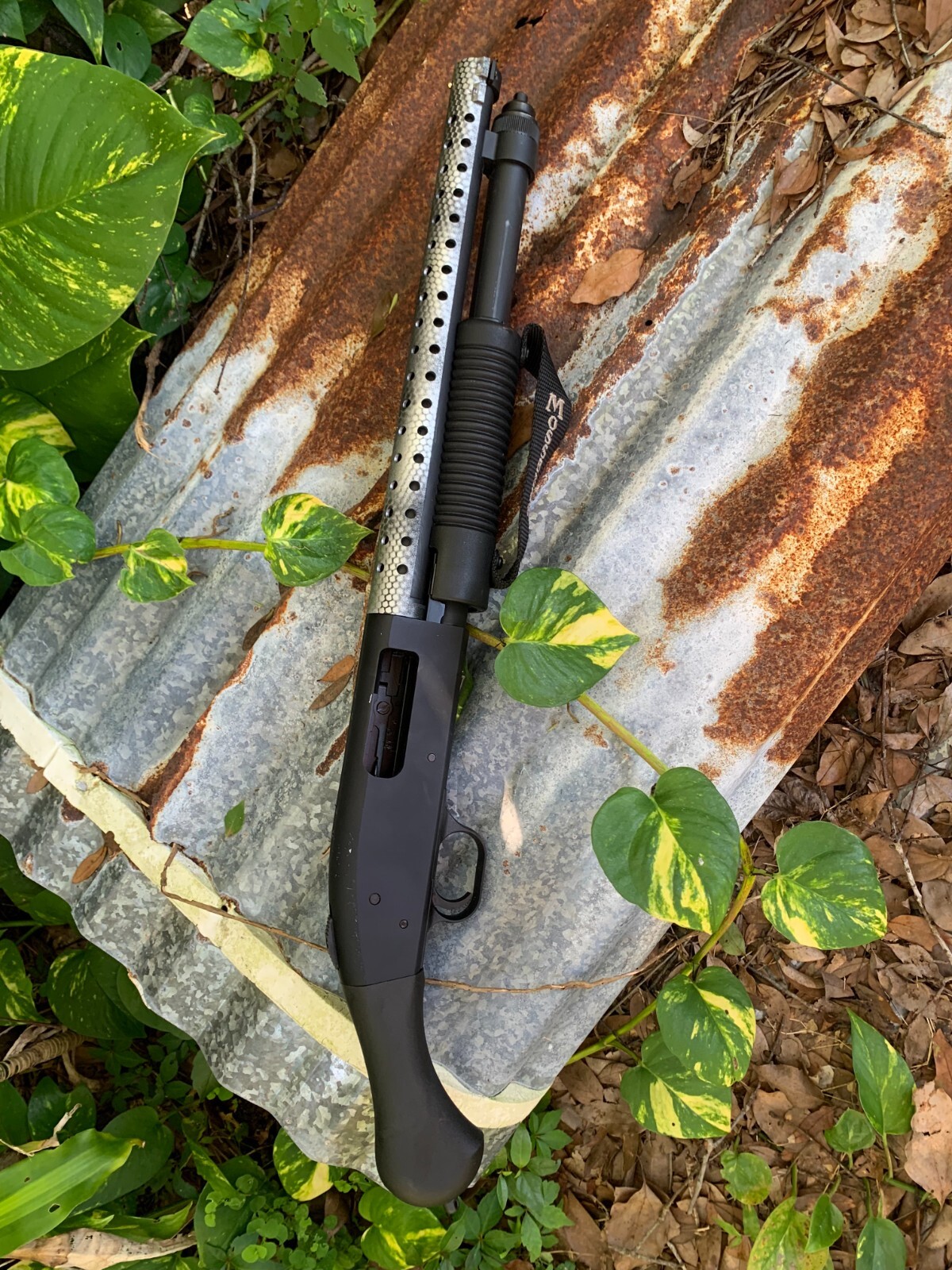 Custom MARINECOAT GRID MOSSBERG SHOCKWAVE Heat Shield Shotgun ROUGH MODIFIED