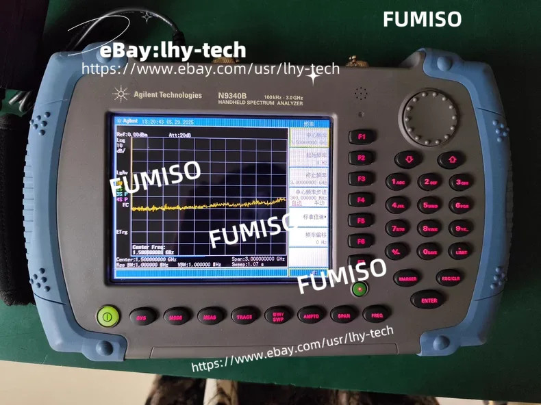 /Keysight Agilent N9340B Handheld RF Spectrum Analyzer (HSA), 3 GHz