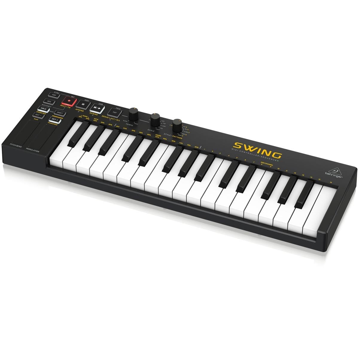 BEHRINGER SWING 32-Key USB MIDI Controller Keyboard with 64-Step Polyphonic