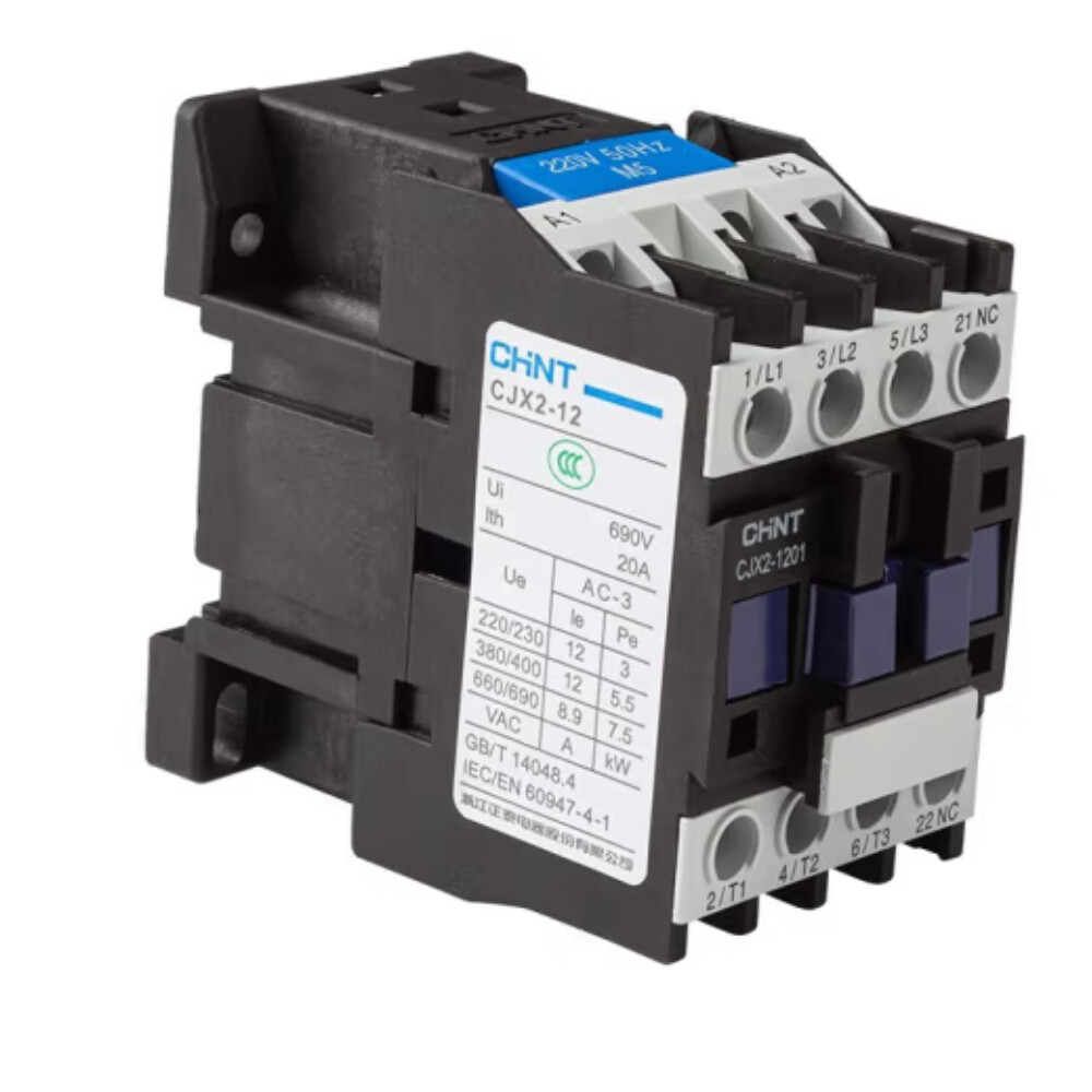 CHNT CJX2 Series AC Contactor CJX2-1201 24V 36V 110V 220V 380V Free delivery