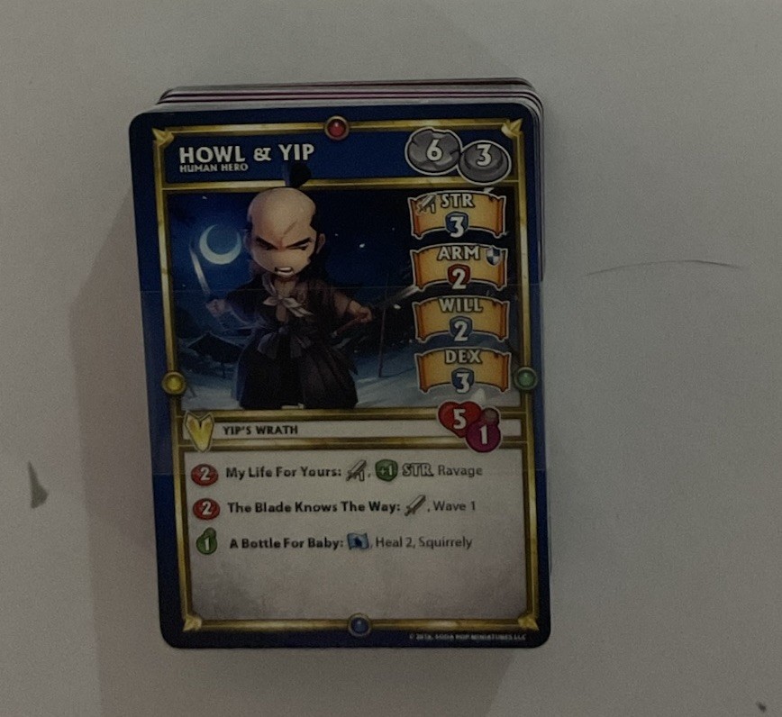 Super Dungeon Explore Ninja Allstars Upgrade Deck 2 Pack Soda Pop Miniatures