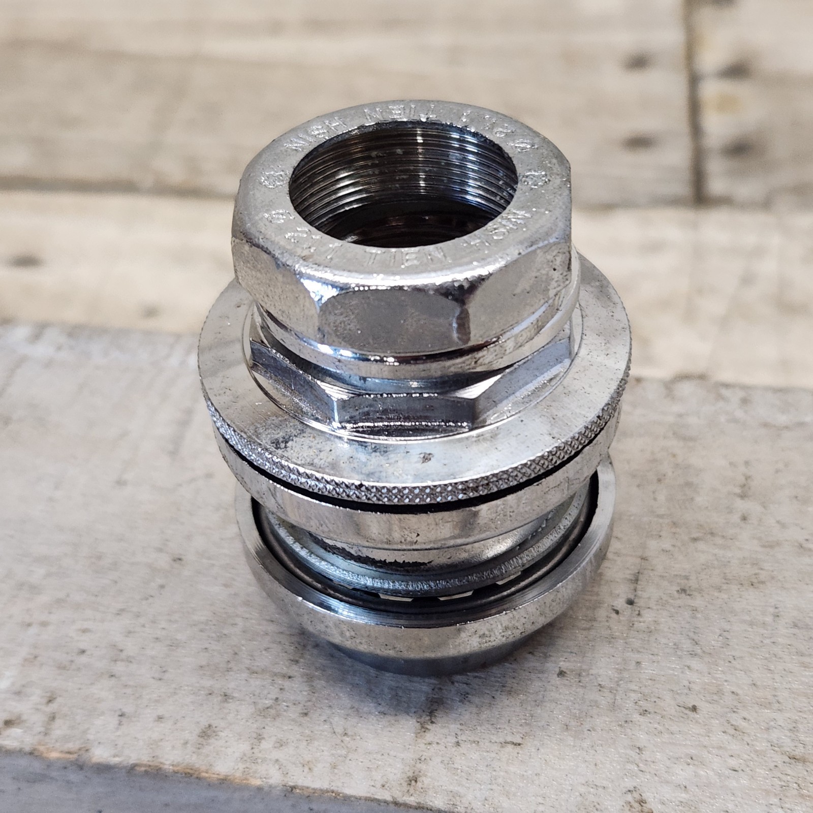 Early 1990s Tien Hsin Headset 21.1 Vintage Old School Bmx 1” Threaded