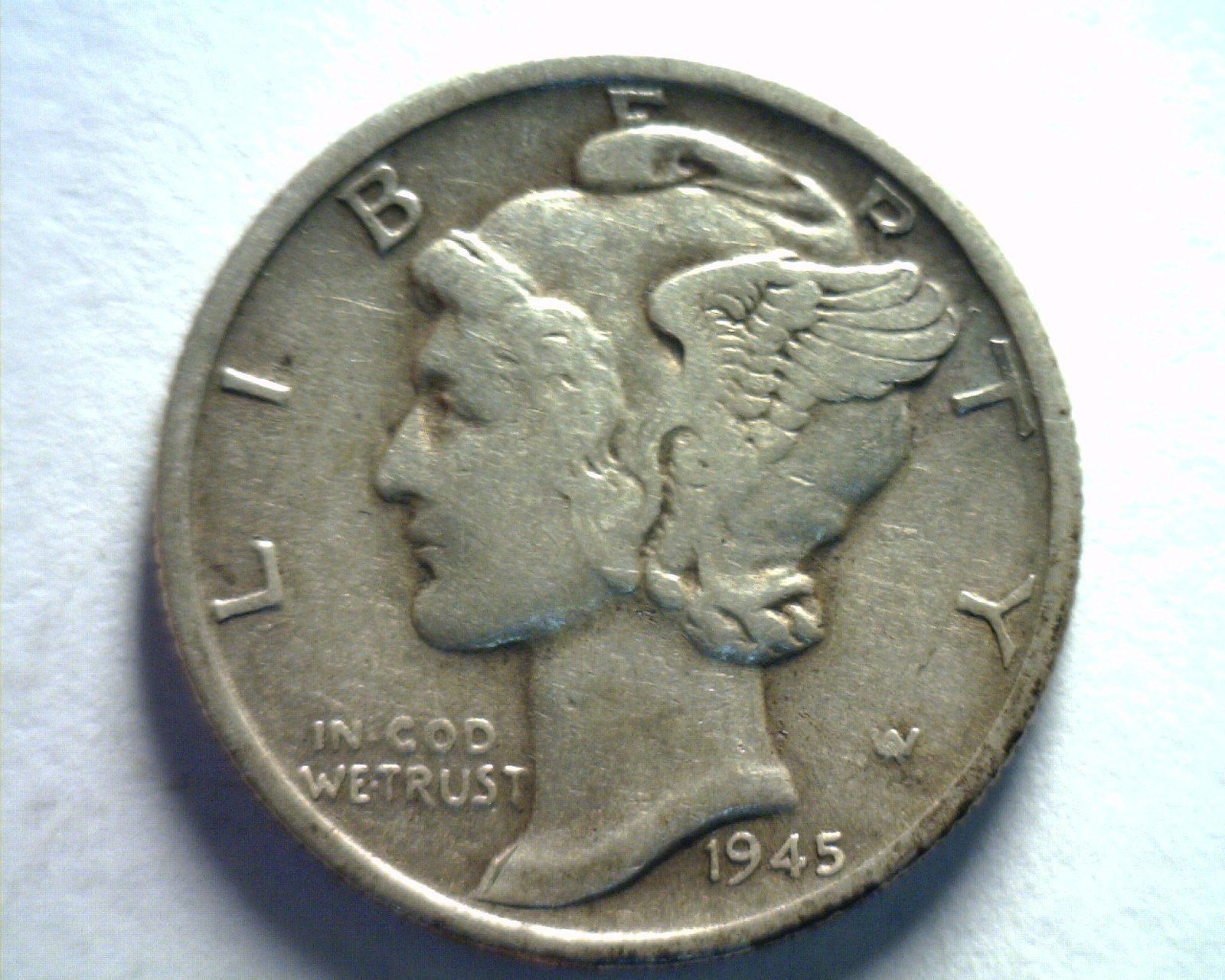 1945-S MERCURY DIME EXTRA FINE XF EXTREMELY FINE EF NICE ORIGINAL COIN 99c SHIP