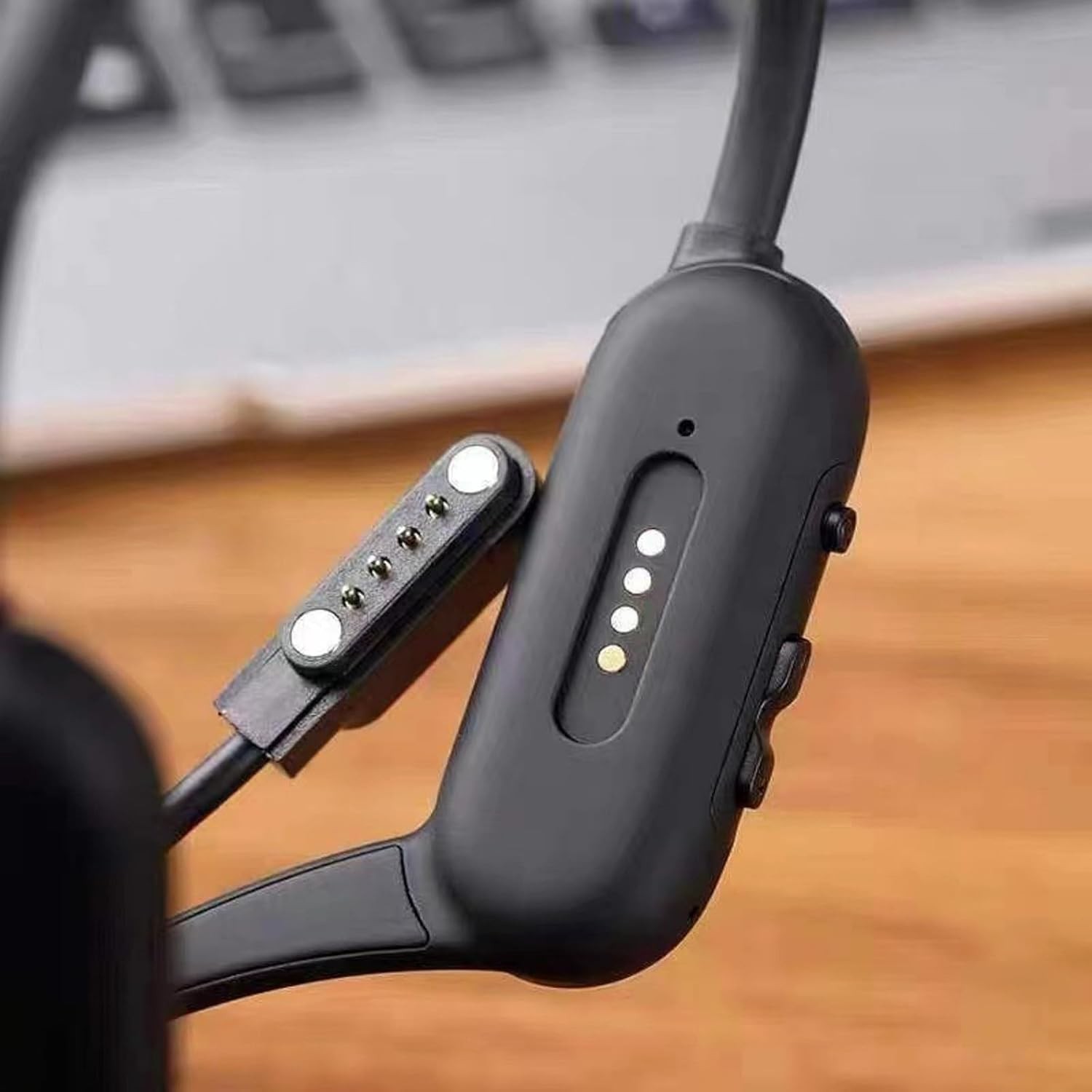Replacement Magnetic Charging Cable for Bone Conduction Headphones Cord 4-pin