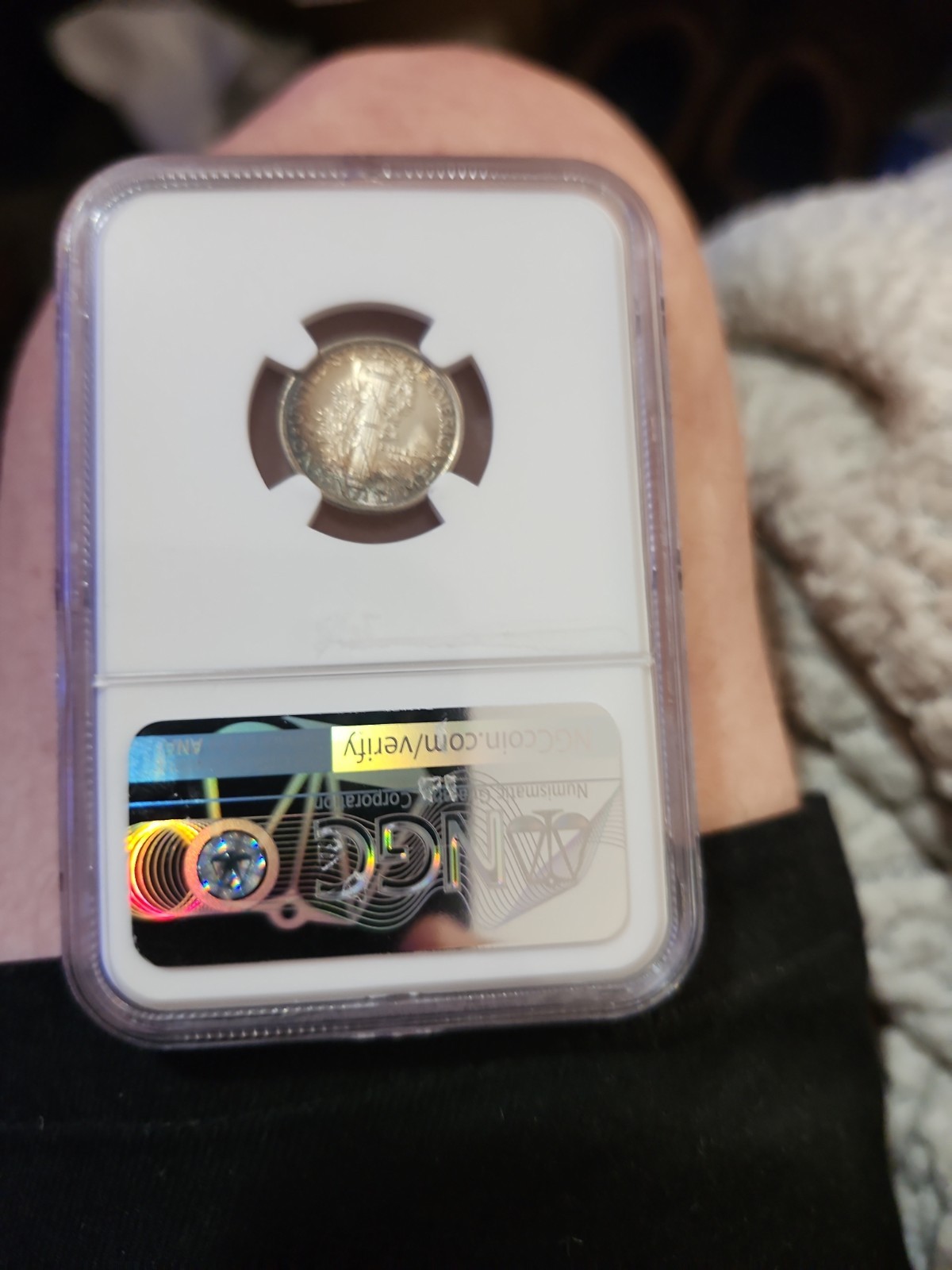 Mercury Dime 1916 MS64 FB NGC