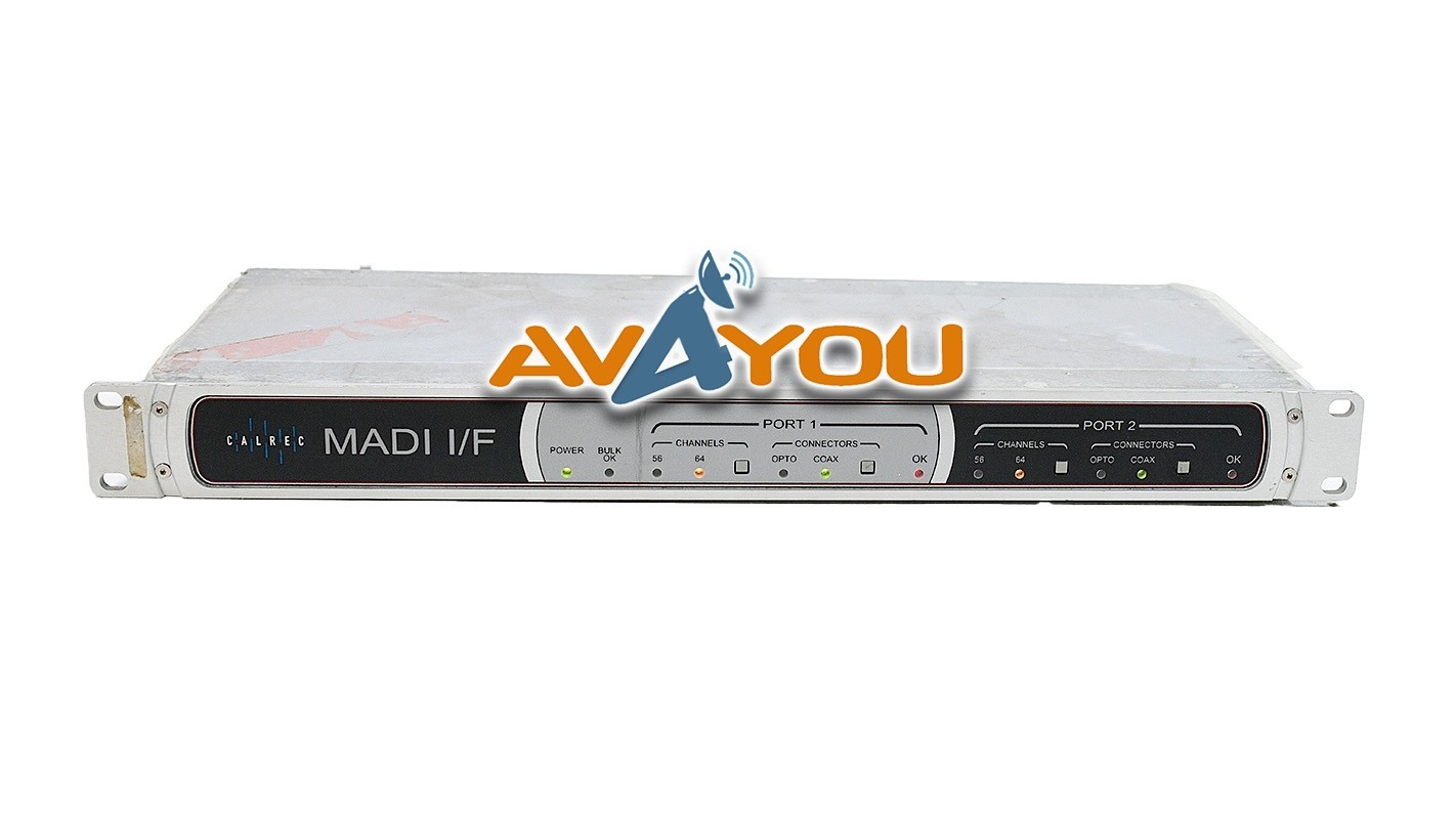 Calrec Hydra JM5451 MADI I/F Digital Bridge for Consoles Hydra2 Coax Fiber
