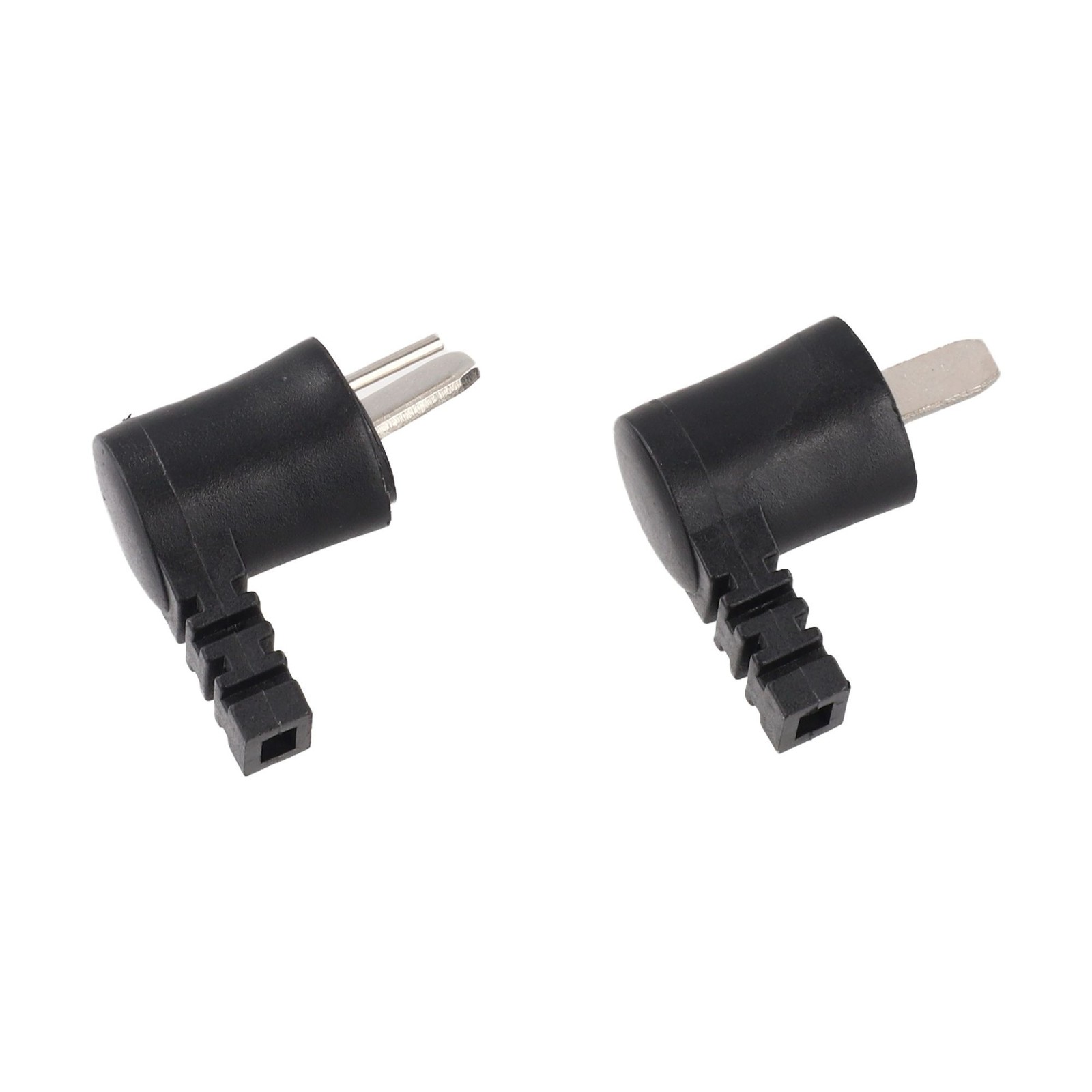 High Quality Connector 2-pin 1 Pair 2 Pcs AC 220V Audio Bend