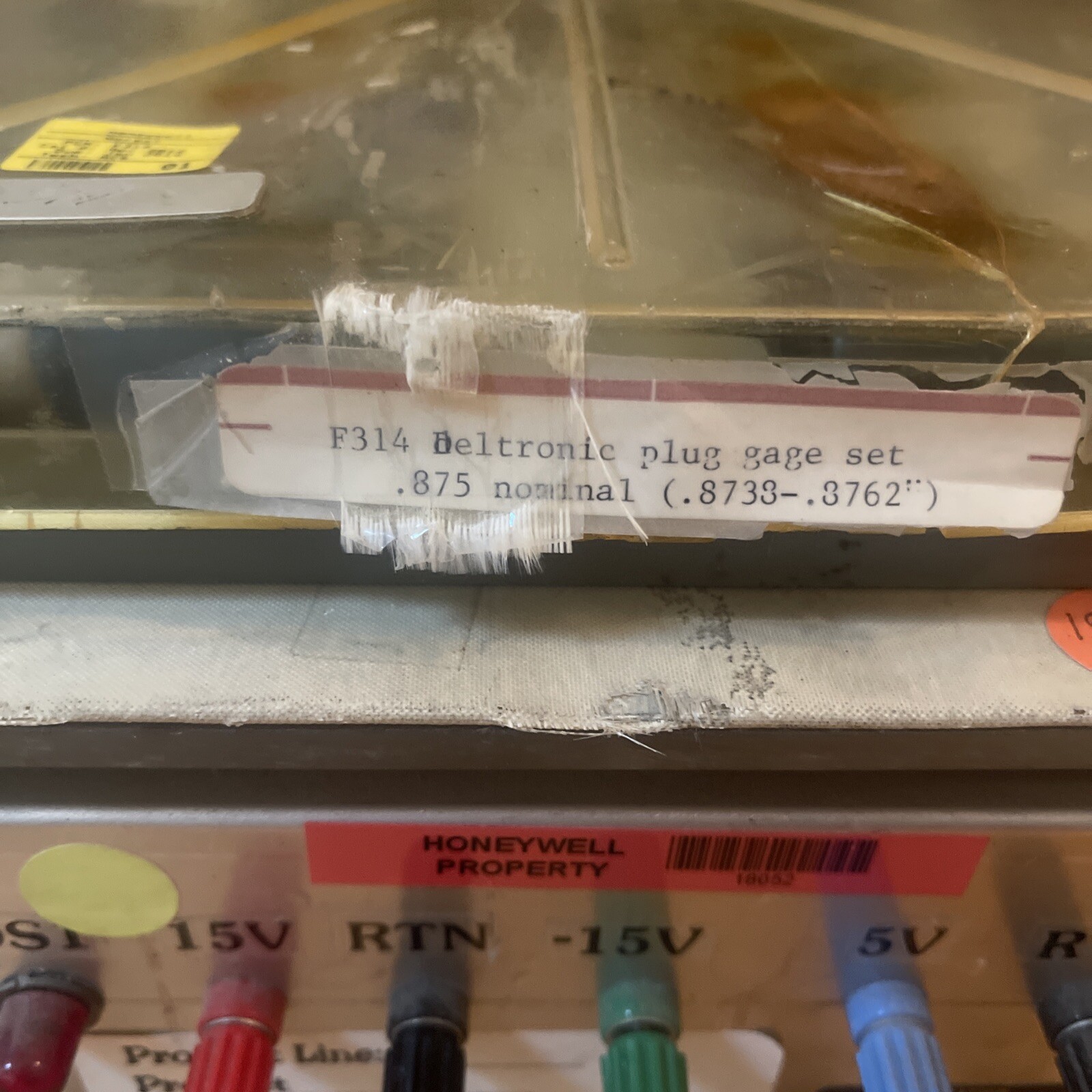 King Bendix Multiple Power Supply Test Aid With Plug Gage Set! Avionics Testing!