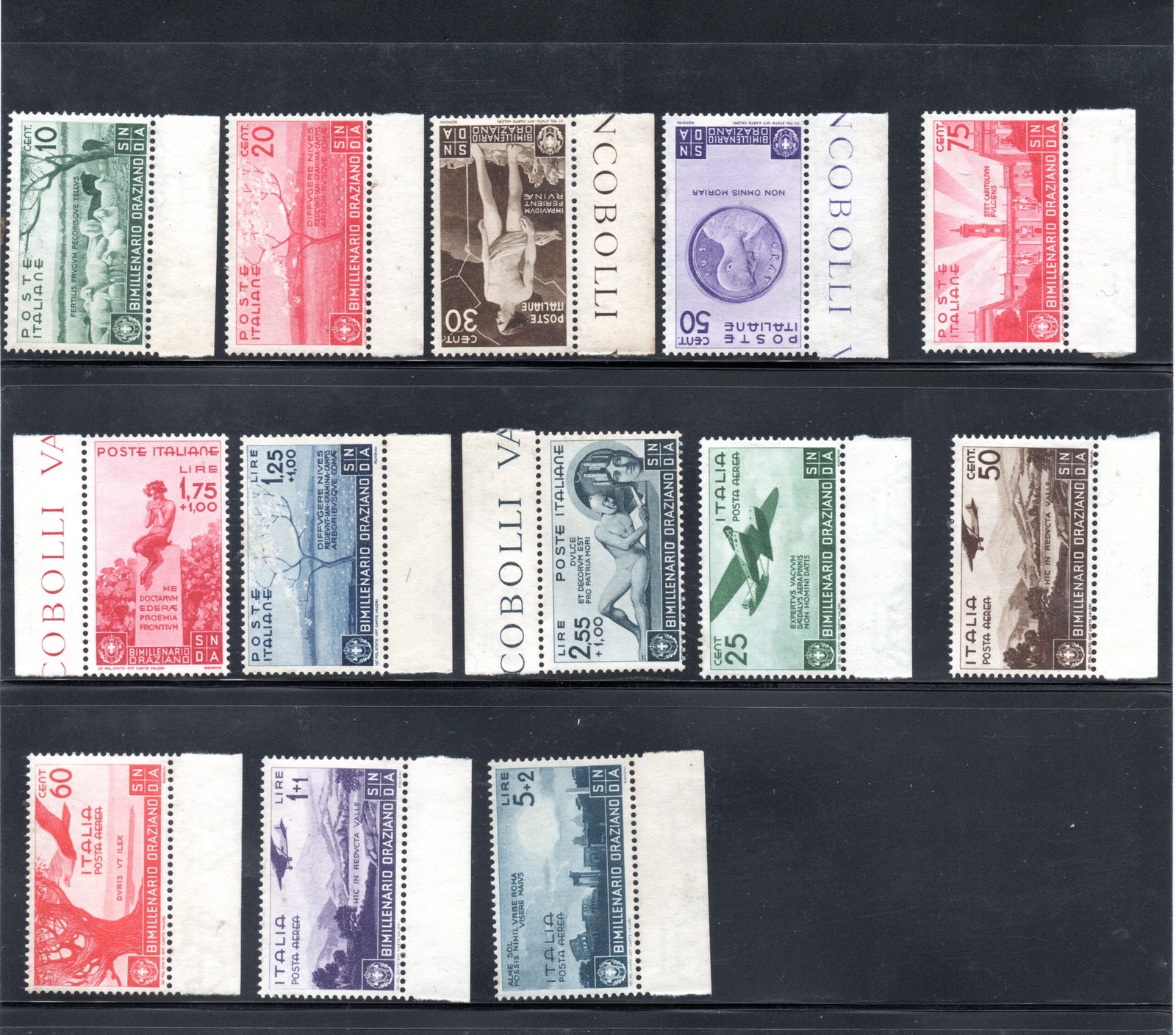 KINGDOM OF ITALY - VALUE MEDALS - 1936 - MNH - cert. Cilia