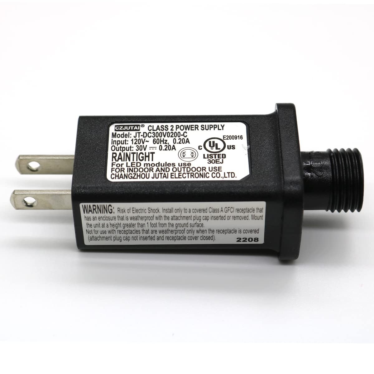 Durable 30V 6W Waterproof LED Transformer - Perfect for All Your Lighting Needs