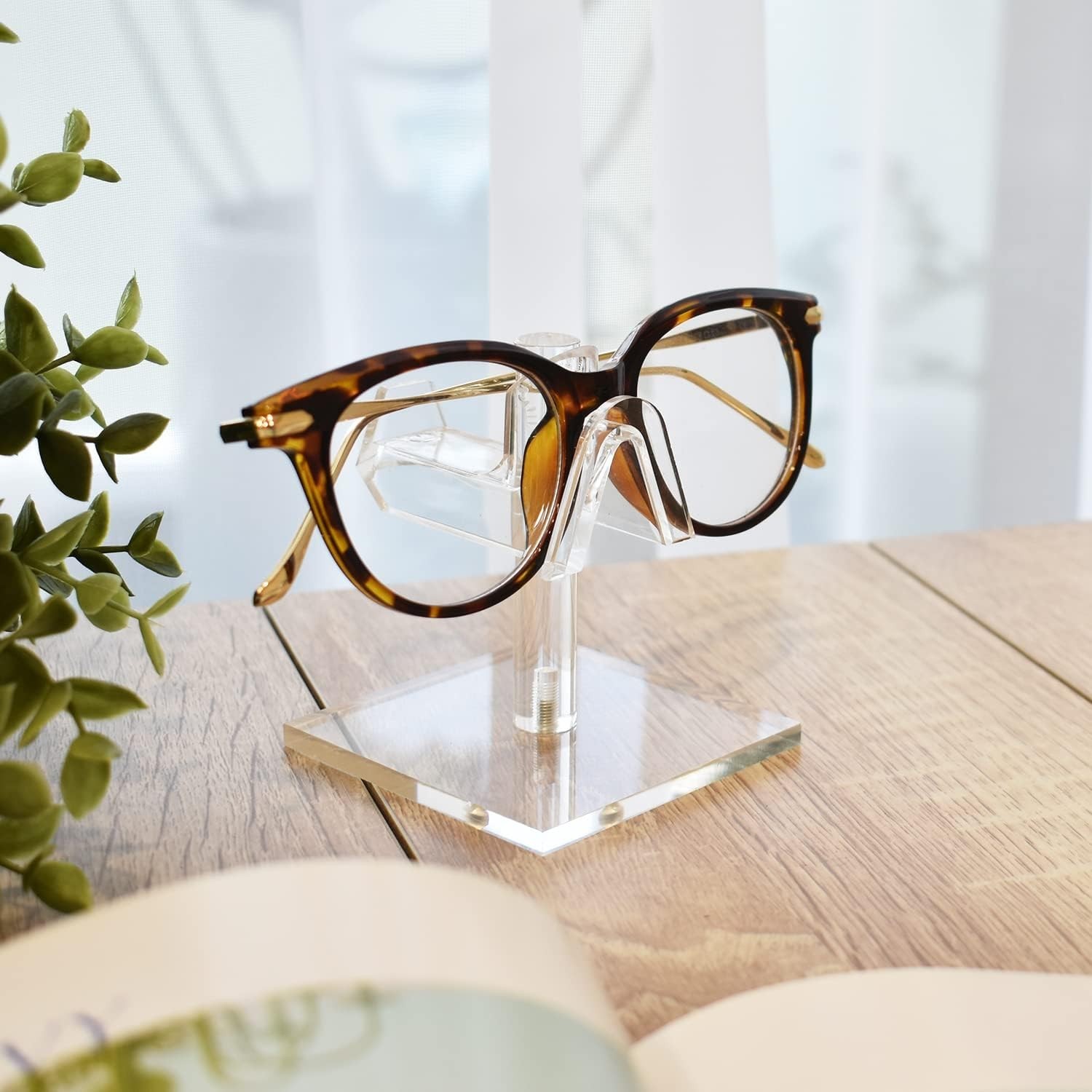 3-Piece Acrylic Eyewear Display Stand Set