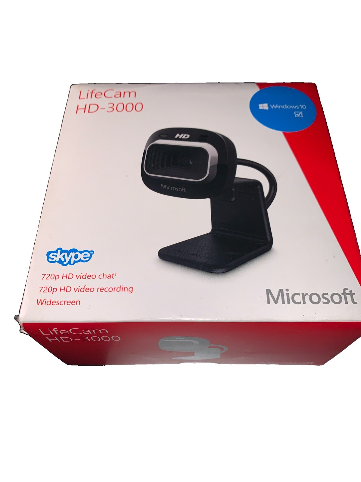 Microsoft LifeCam HD-3000 720p Webcam USB
