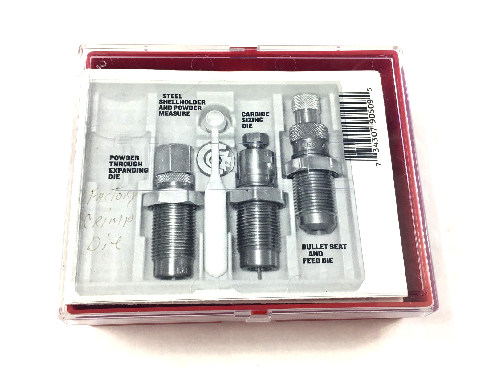Factory LEE Precision reloading die set 9mm Luger 90509 300062