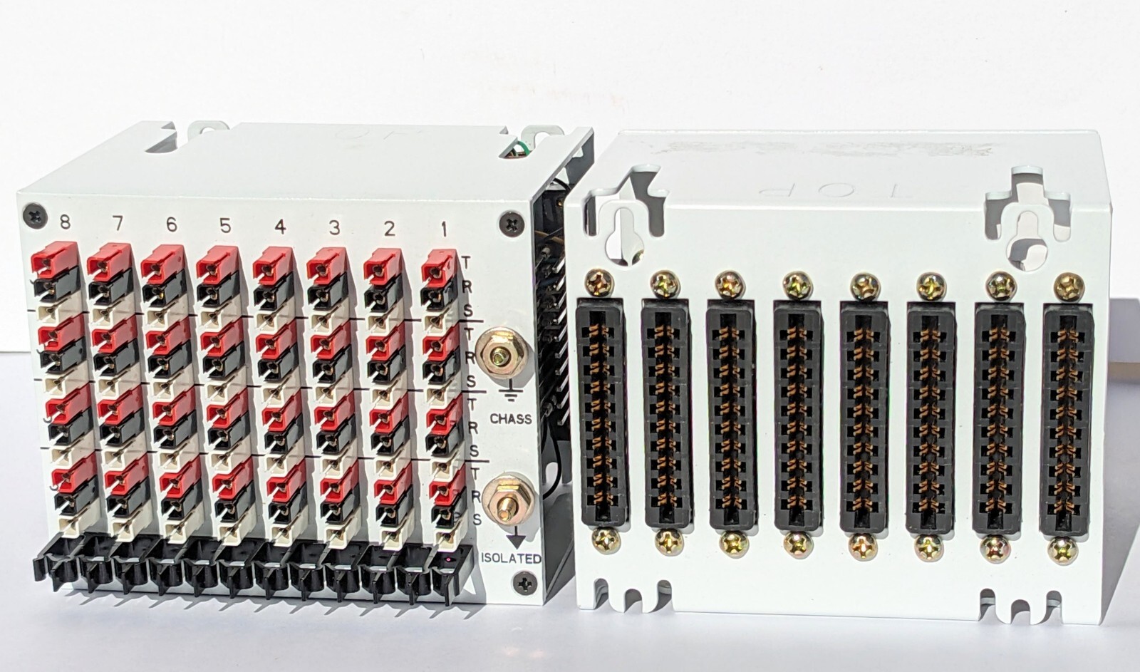 ADC VPRM-BAN-MKII QCP Patchbay module for ADC frame & BAN JACK MOD; Dual Bantam