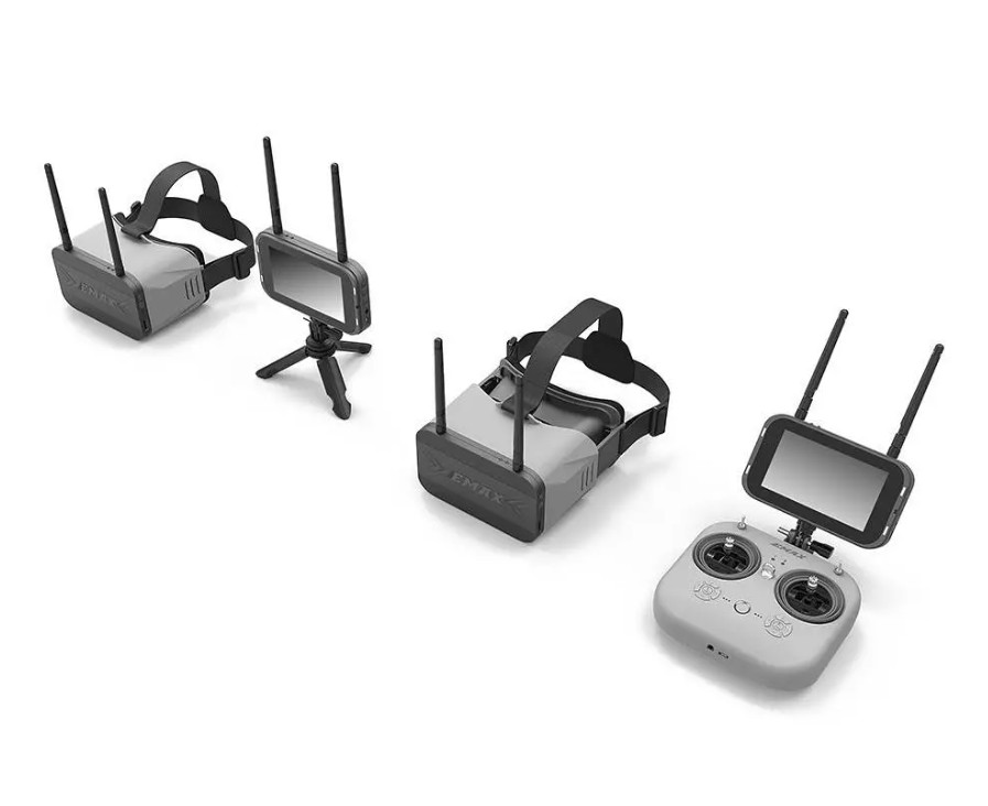 Beginner FPV Drone RTF Kit with Goggles and 8-Channel Transmitter