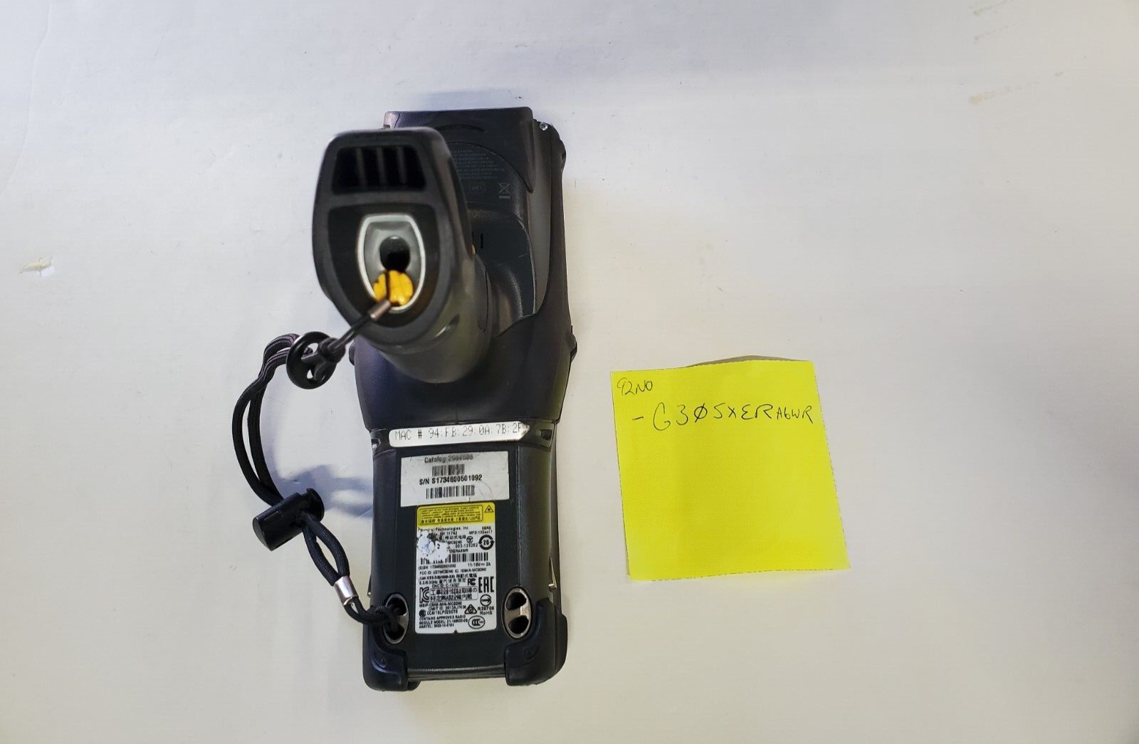 USED Symbol MC92N0-G30SXERA6WR Barcode Scanner, TESTED WORKING