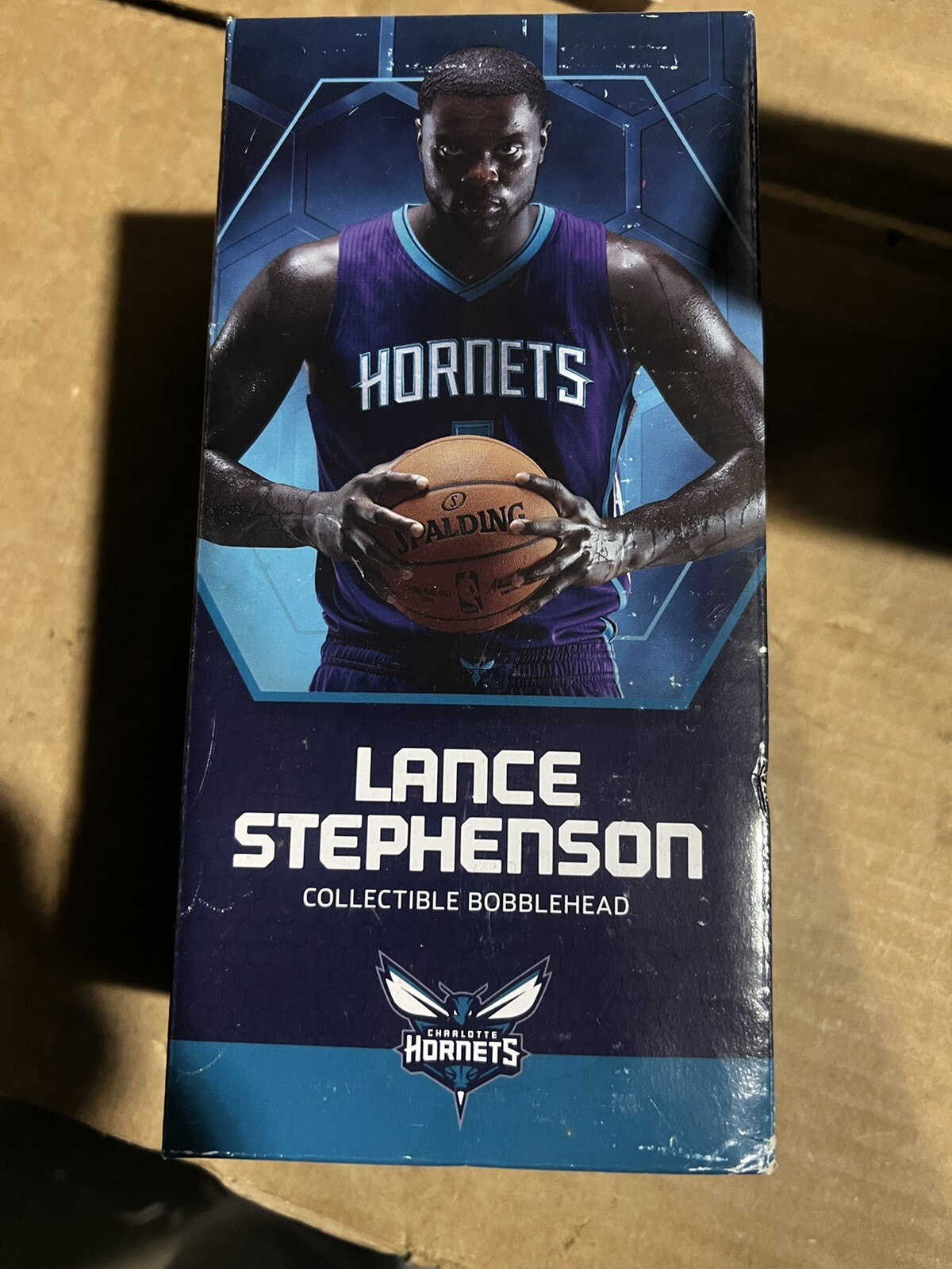 Lance Stephenson BOBBLEHEAD Charlotte Hornets Basketball SGA New NIB NEW IN BOX