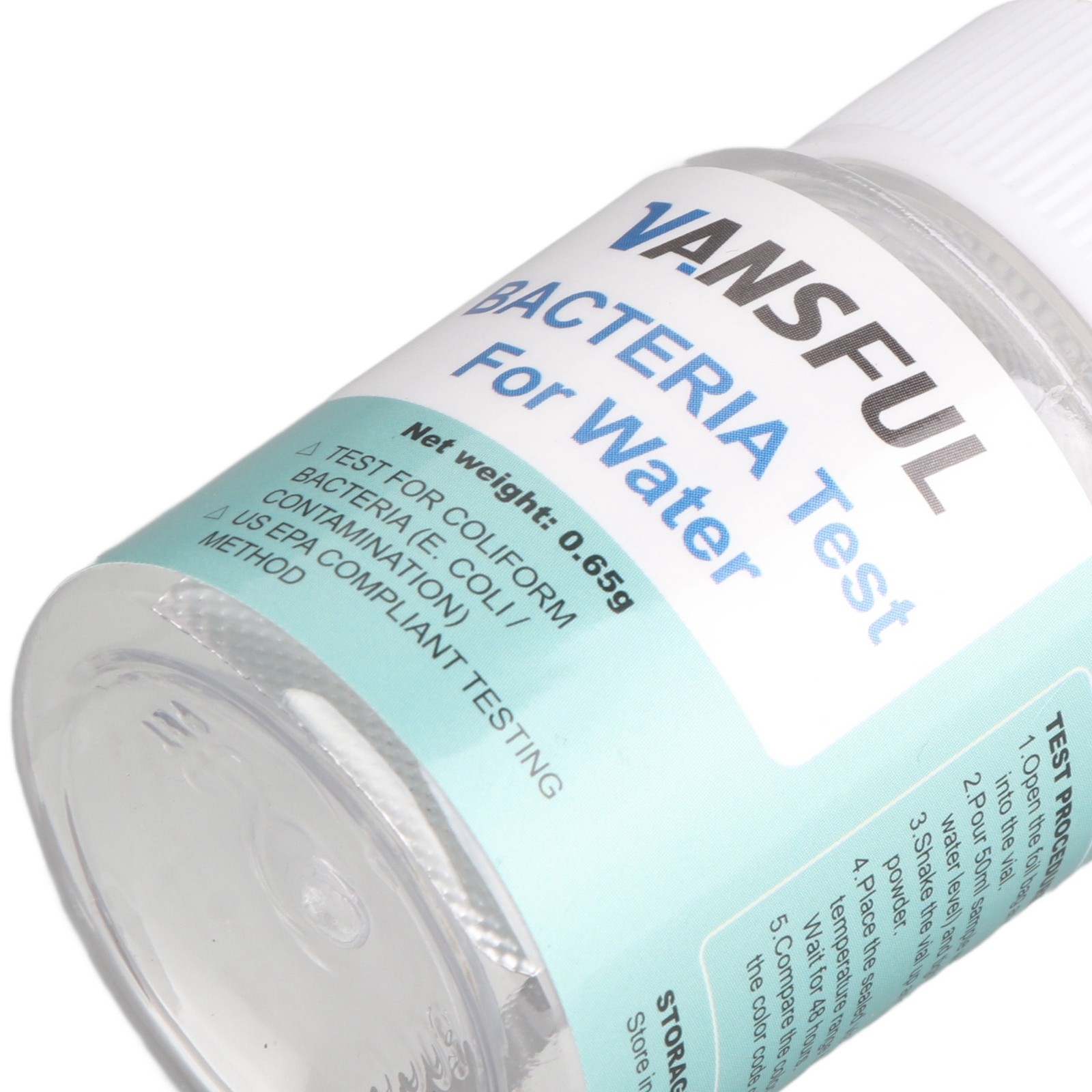 Drinking Water Test Kit Instant Results Accuracy Testing Coliforms Test WT