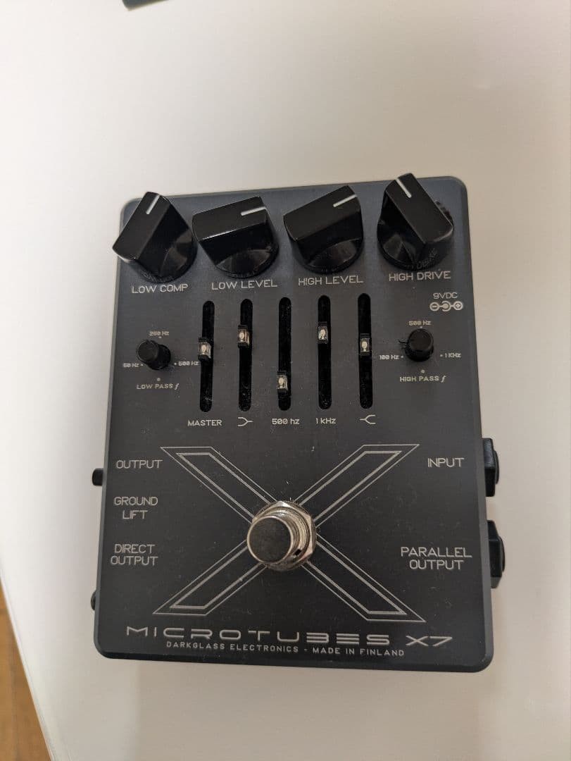 Darkglass Microtubes X7 Guitar Effects Pedal Multi-Output Used