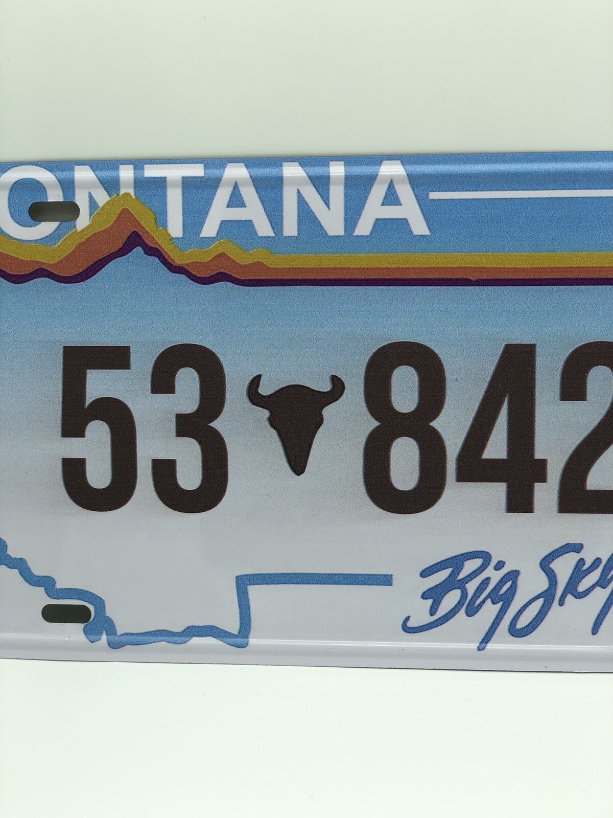 Wall deco License Plate