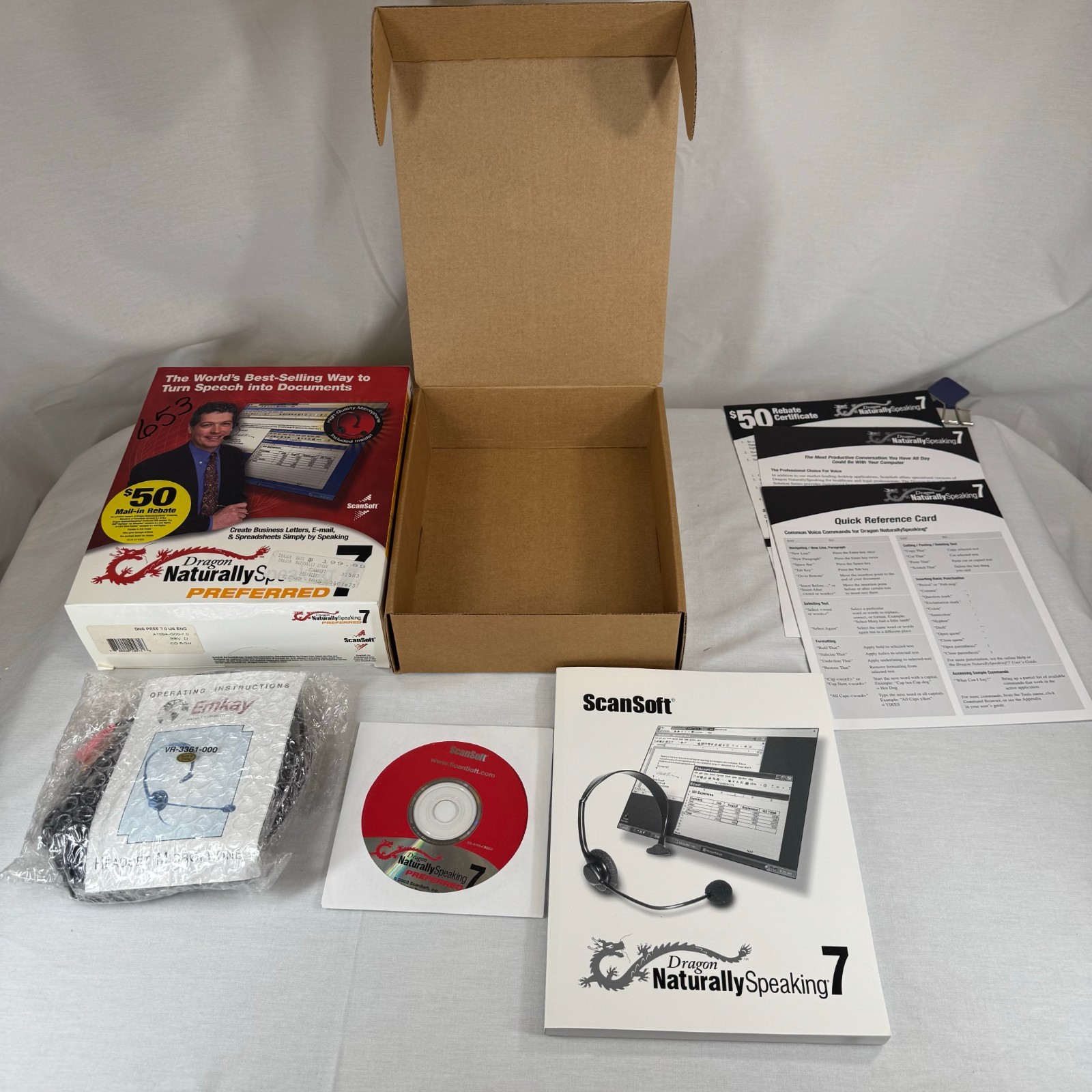 Dragon Naturally Speaking 7 Preferred - By Scansoft