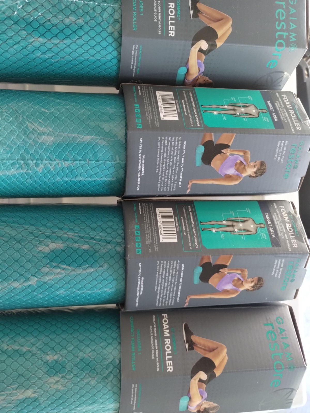 Gaiam Restore 12" Compact Foam Roller (1 Count)