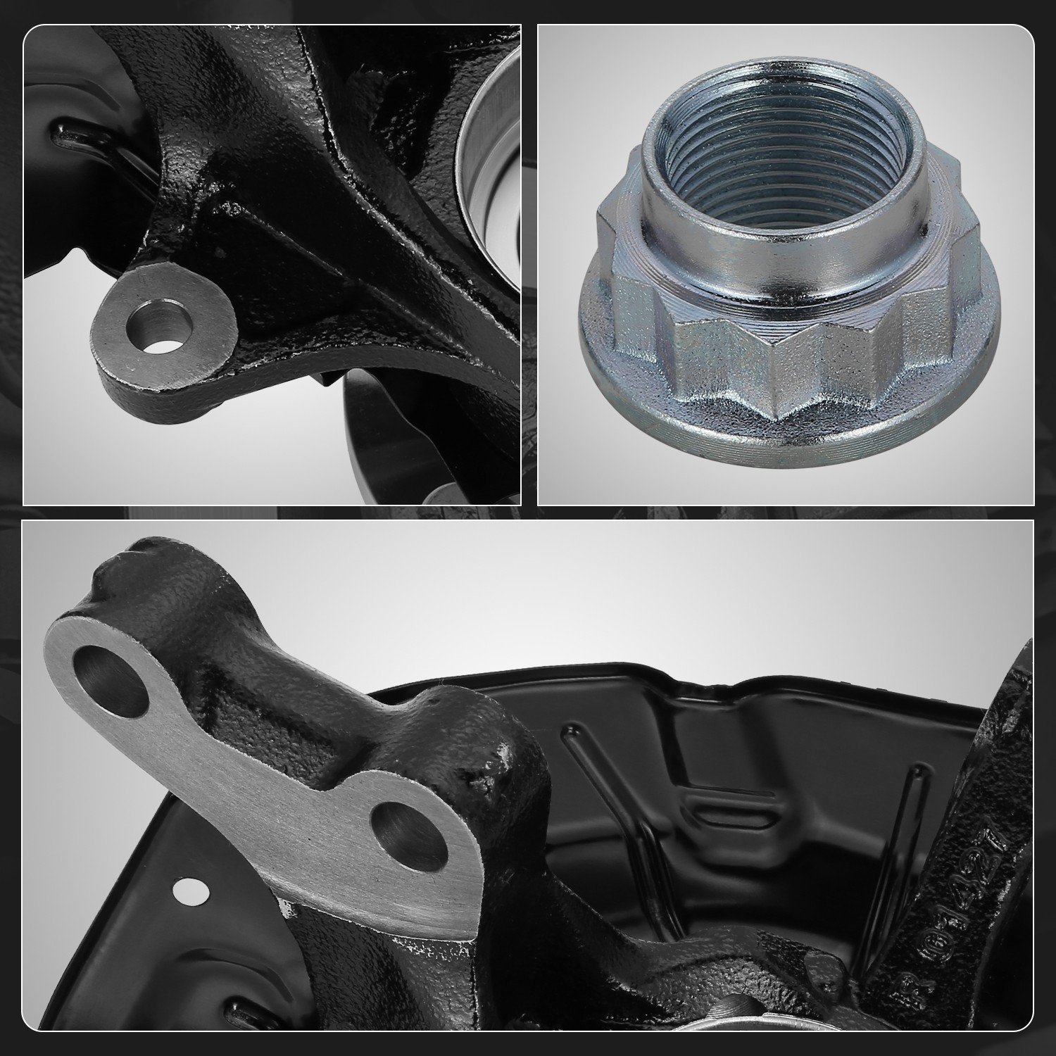 Front Right Steering Knuckle & Bearing Fits 2004-2009 RX330 RX350 RX400h