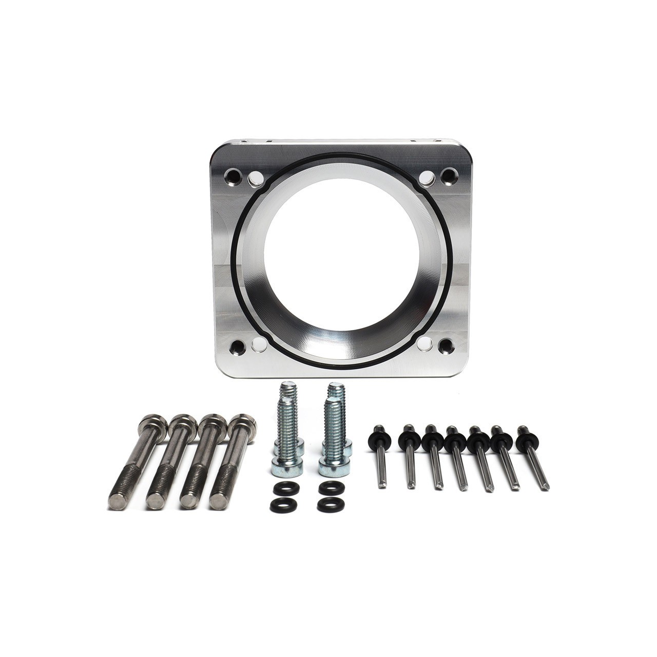 IAG Big Bore 76mm Throttle Body Adapter for OEM STI, Cosworth & AMS Intake Manif