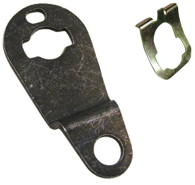 GM OEM LH Driver Door Lock Pawl Metal Lever Cam Retainer Clip 323753 323766