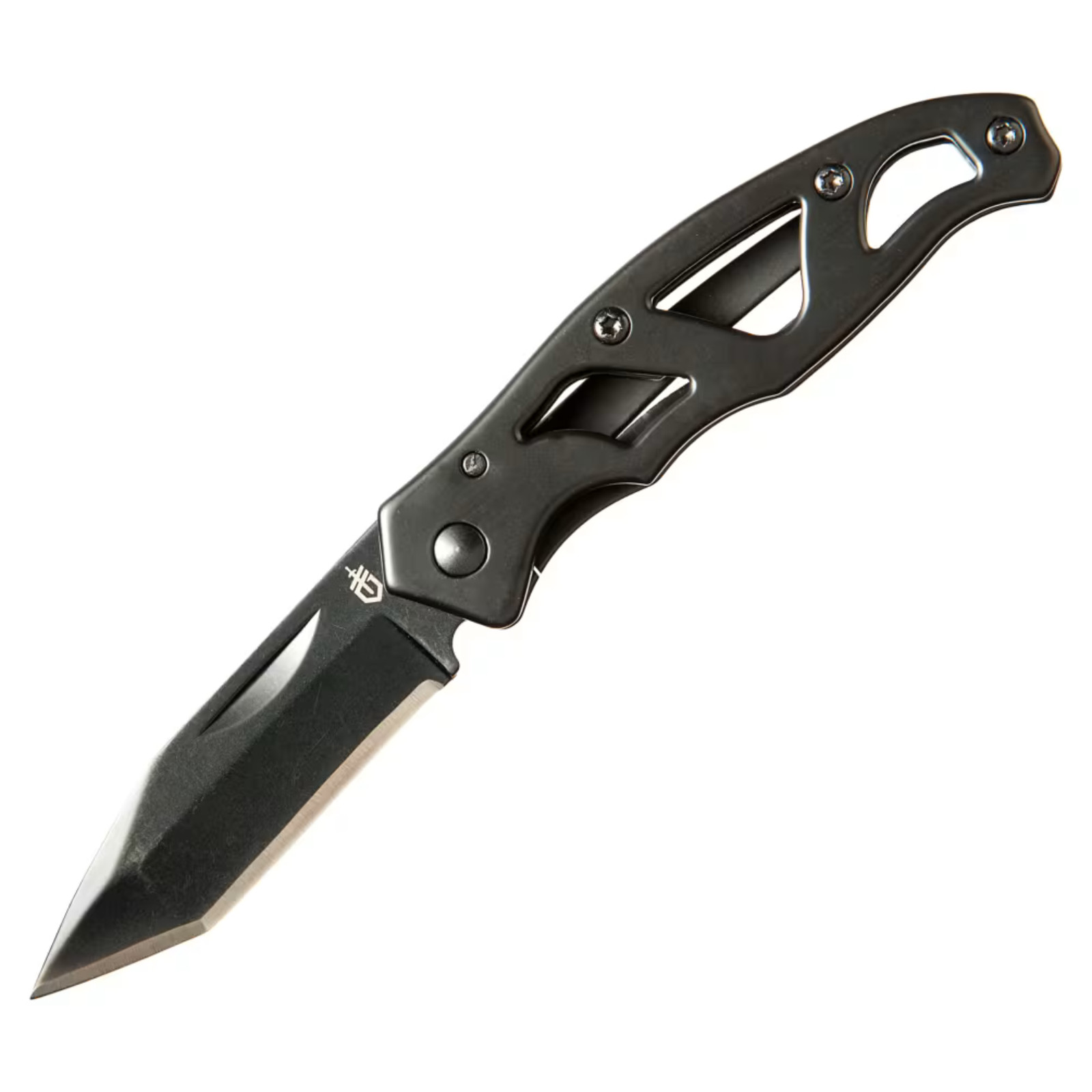Gerber Paraframe Mini Tanto Clip Folding Knife: 2.13 inch blade (Black)