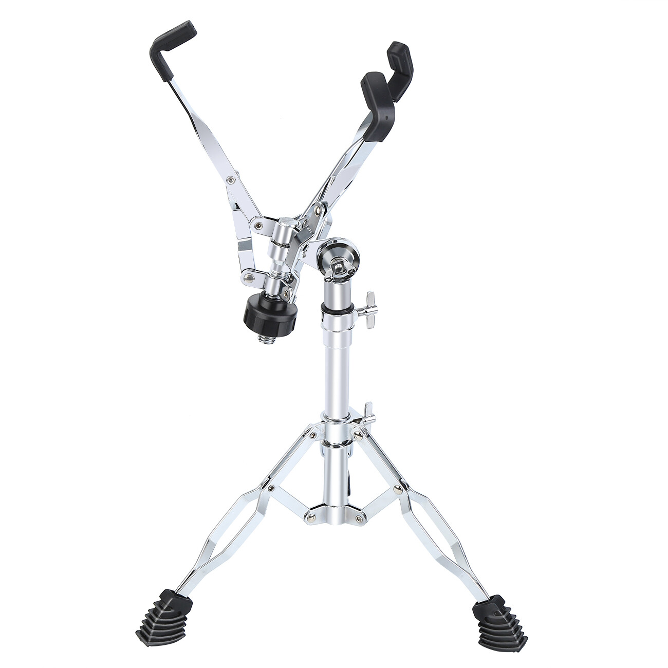 Snare Drum Stand Multiple Triangle Bracket Hardware Holder Adjustable Silver