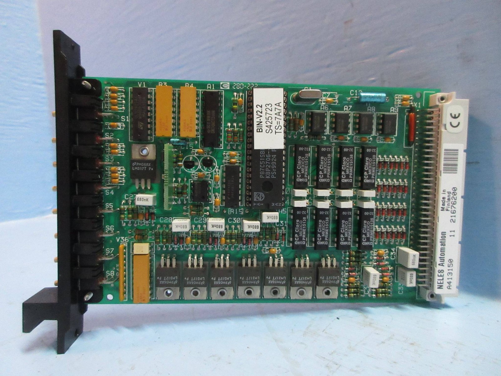 Neles Automation BOU-8 Binary Output Module A413150 Rev. 11 Metso Valmet BOU8