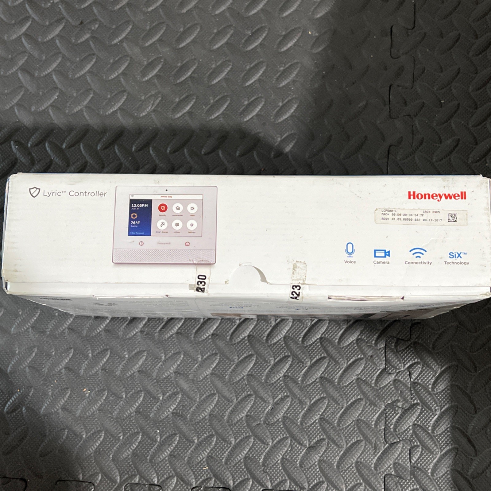Replacement Unit Without Power Adapter Honeywell Lyric Controller Panel LCP500-L