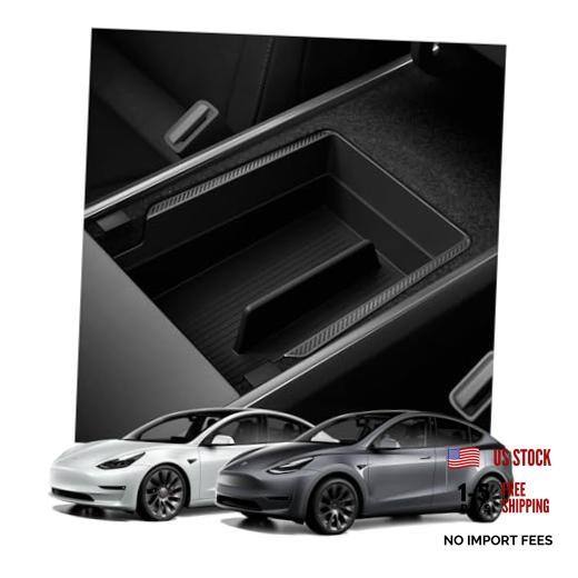 Armrest Console Organizer for Tesla Model Y (2020 Armrest Console (8x7x3 ln)