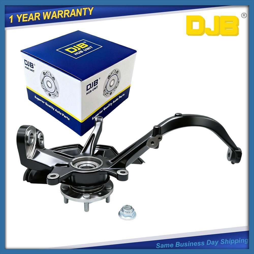 Front Left Steering Knuckle & Wheel Hub Bearing for Ford Fusion Zephyr MKZ Milan