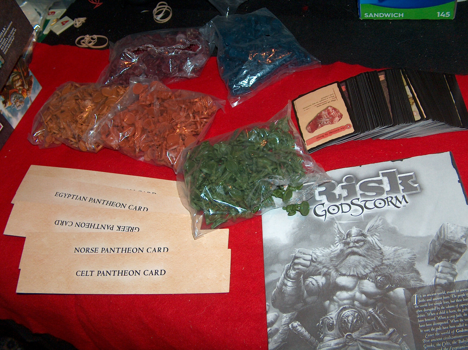 RISK GODSTORM GOD STORM Replacement Pieces - UPICK What you need     NBOX