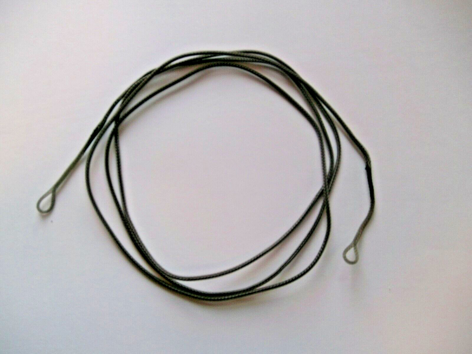 CARP FISHING LEAD CORE BRAIDED LEADER 24" / 35lb ''WEED'' COLOUR - DOUBLE LOOPED
