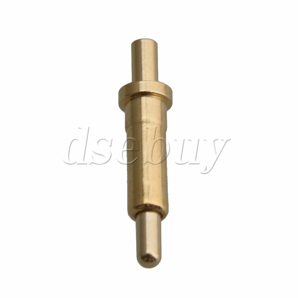 100pcs 9mm Length Spring Loaded Test Probes Pogo Pins Cusp Spear for Testing