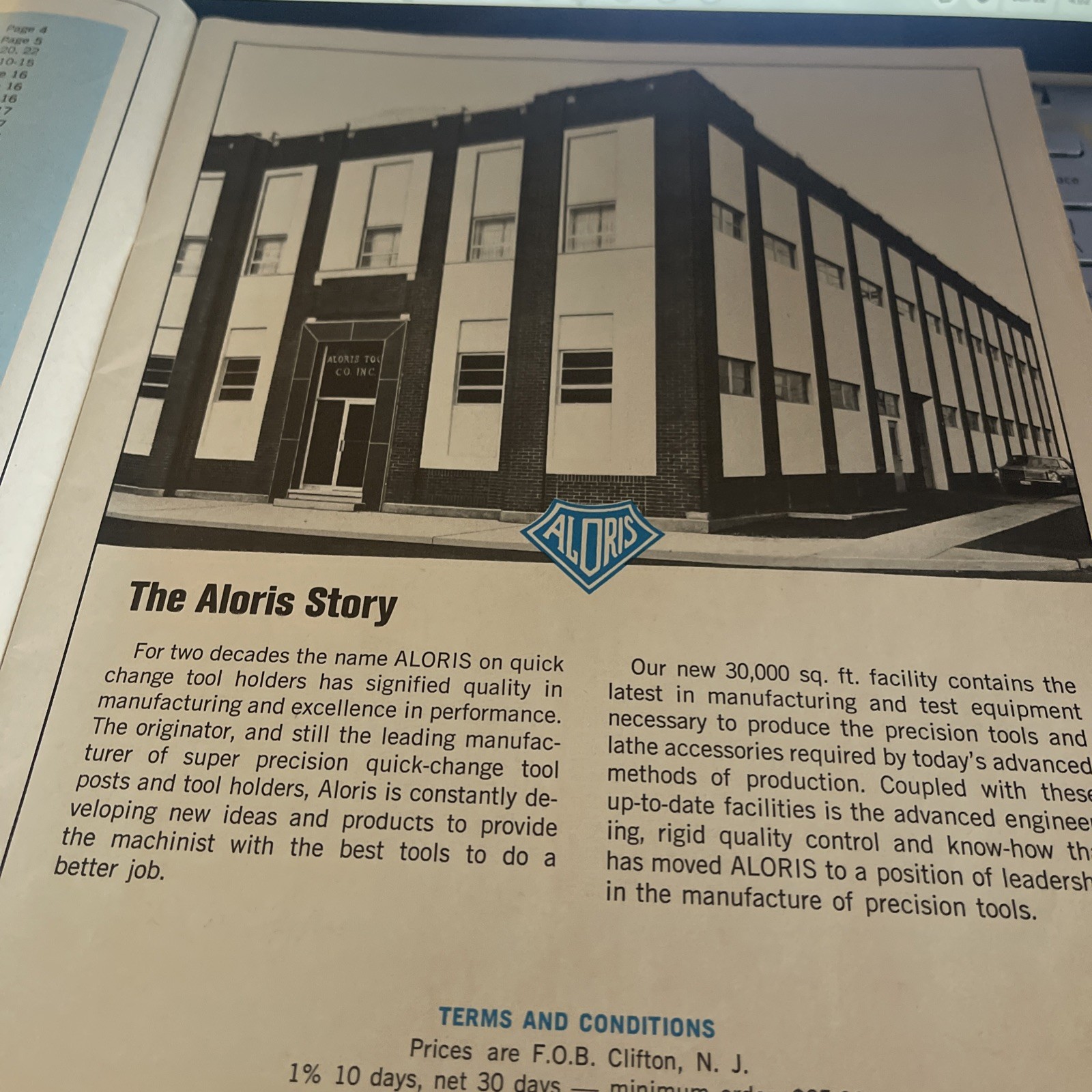 Aloris Tool Company Catalog #75