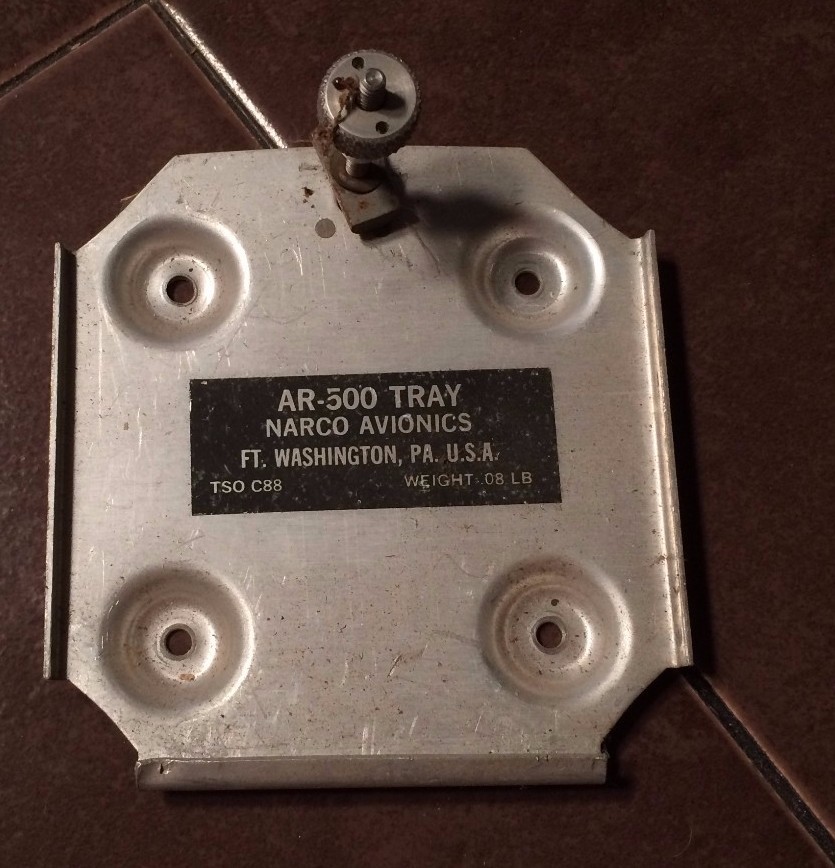 Narco AR-500 Encoder Install Tray,  also fits AR-850