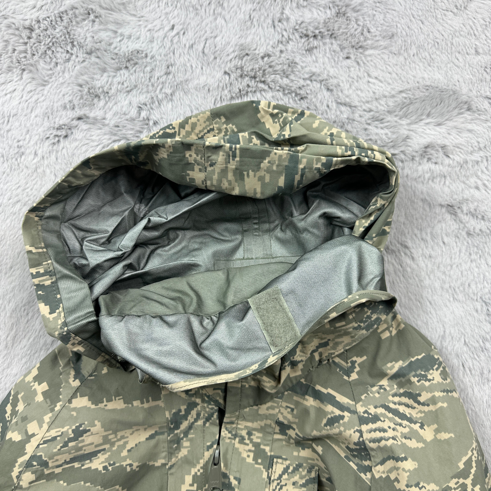 USAF Air Force Jacket Large Regular Parka All Purpse Tiger Stripe Gortex Tennier