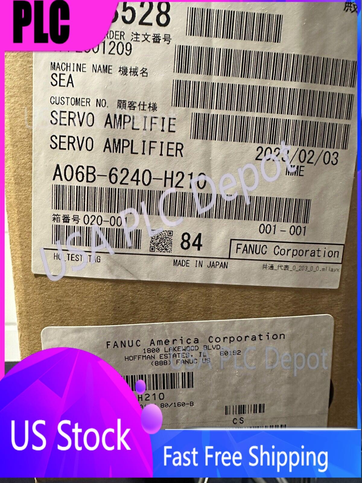 New FANUC A06B-6240-H210 Servo Drive A06B6240H210 Fast Shipping