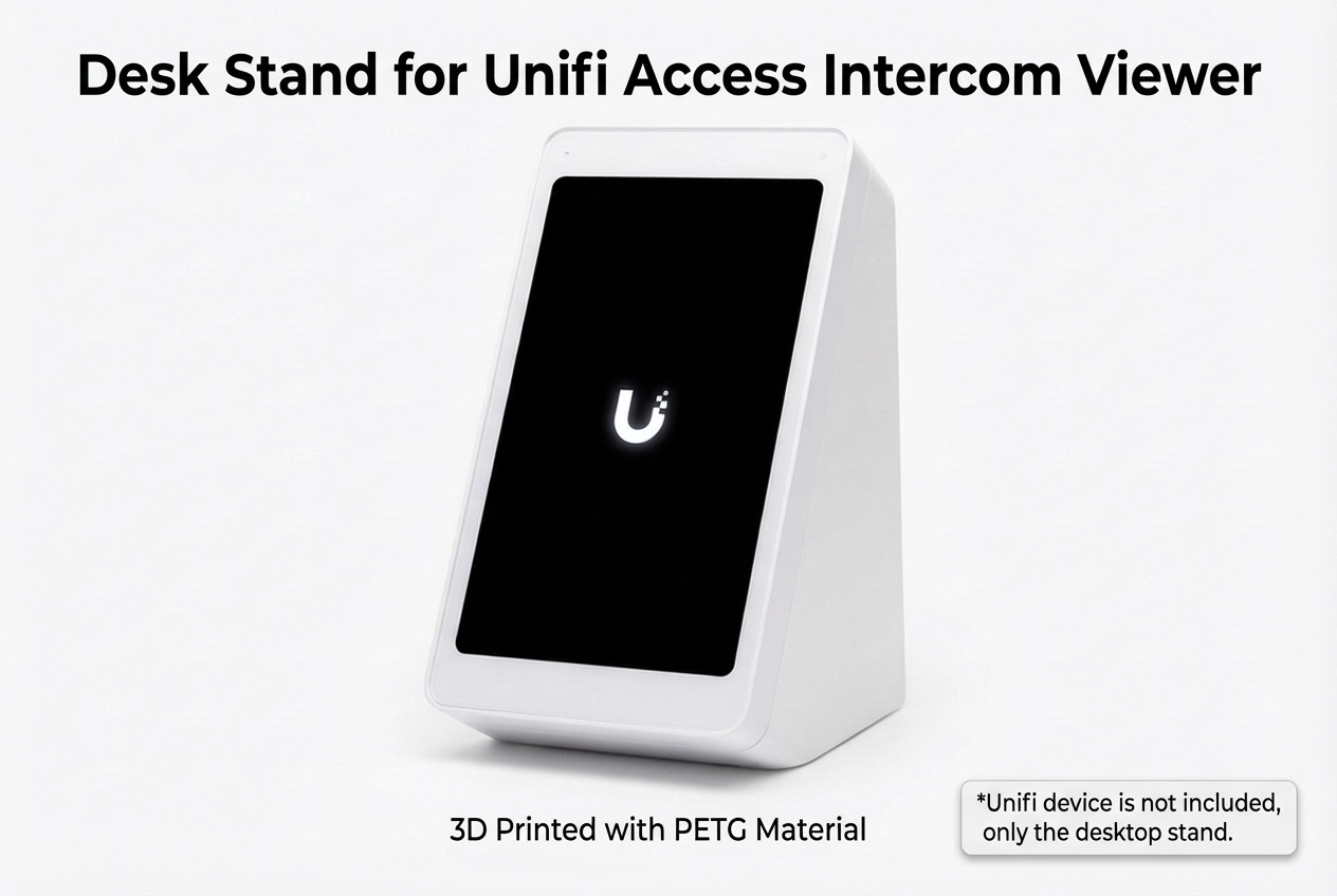 Ubiquiti Unifi Access UA Intercom Viewer Desk Table Stand Mount for UA Viewer