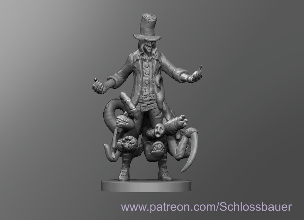 Boogeyman Creature Cryptid Monster Manual 28mm Scale DND D&D Miniature SB