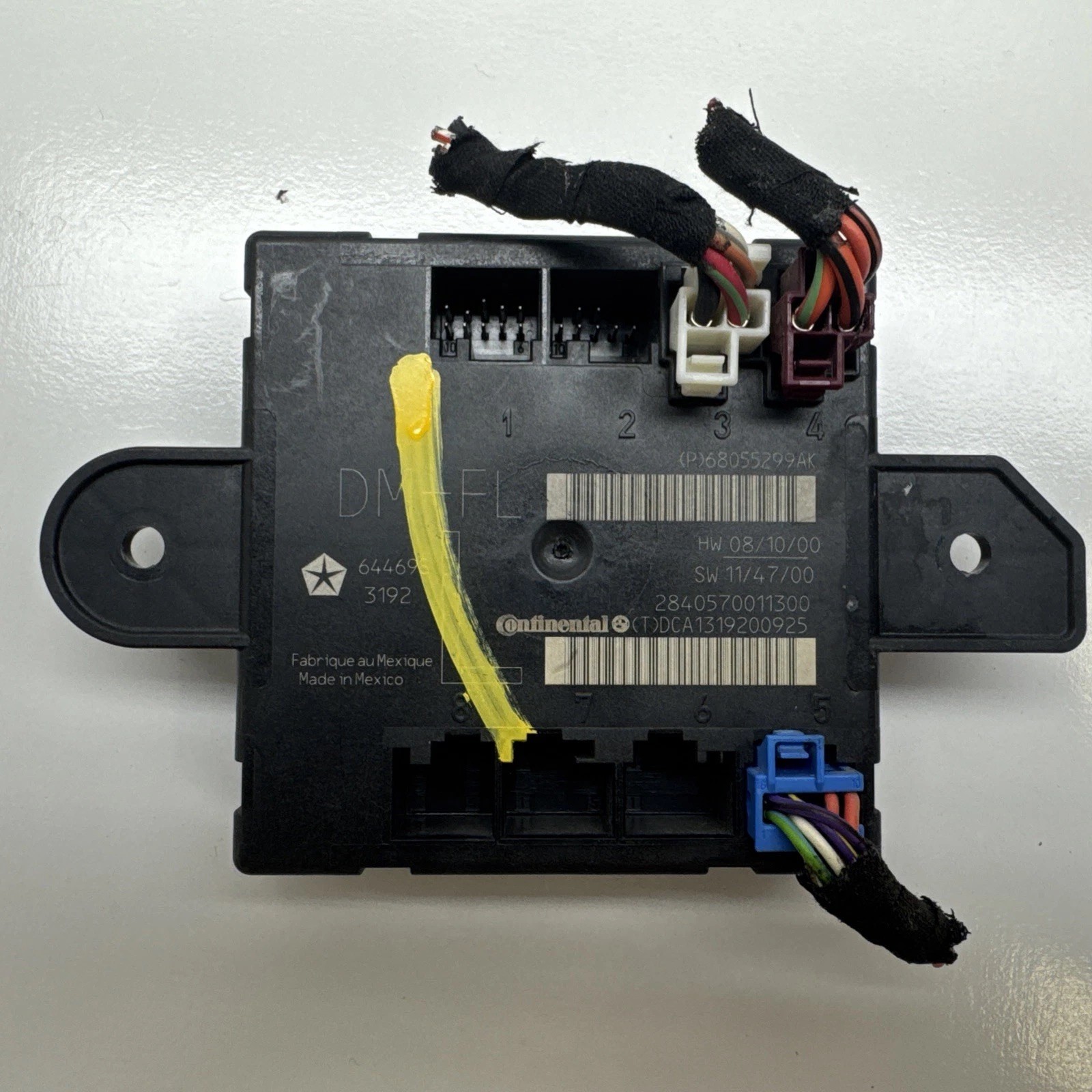 2011 - 2013 Dodge RAM Jeep Driver Side Door Module Left LH P68055299AK OEM