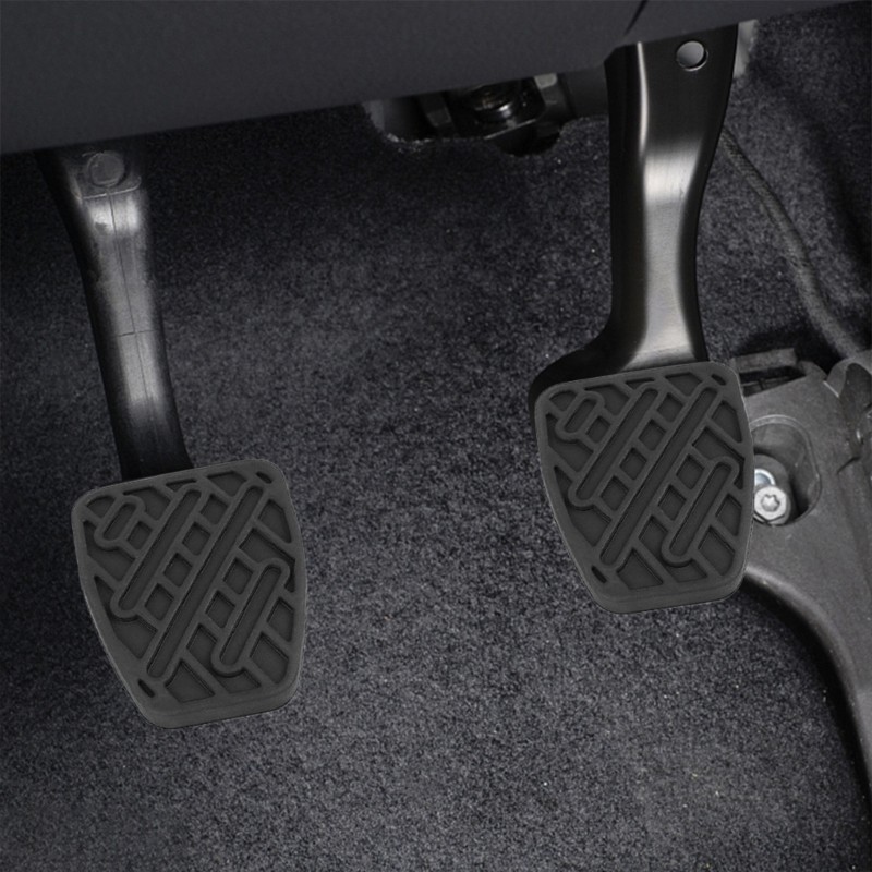 1 Pair Auto Brake Clutch Pedal Cover 46531JD00A Clutch Brake Pedal Rubber Pad