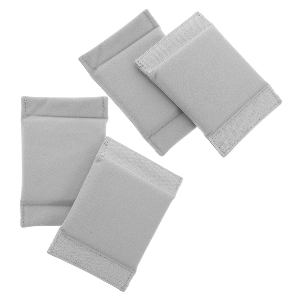 4Pcs Adjustable Camera Bag Dividers Grey Padded Inserts Shock Absorbing