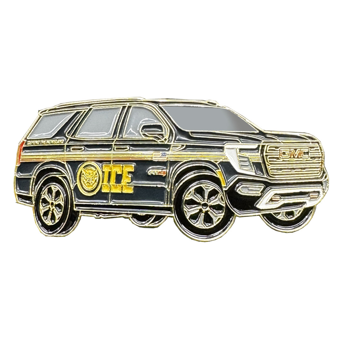 BL11-8 ICE Agent ERO Deportation Officer HSI new Kristi Noem SUV Challenge Coin