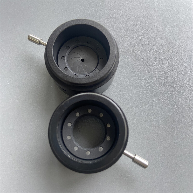 1PC Adjustable Aperture 1-12mm Iris Diaphragm C to CS Camera Lens Adapter Ring